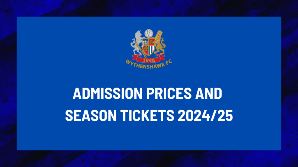 Admission prices and Season tickets for 2024/25 campaign now on sale ...